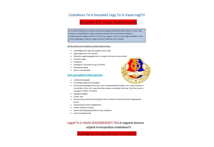 Csatlakozz Te is hozzánk!